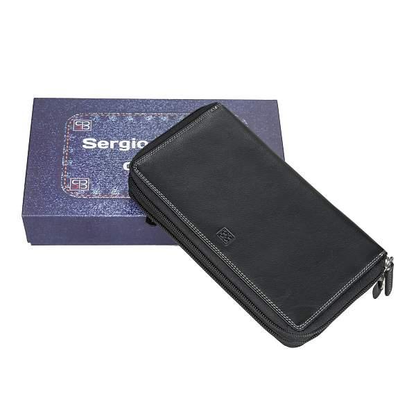 Портмоне Sergio Belotti Sergio Belotti, Артикул: 846-03 denim black фото №1