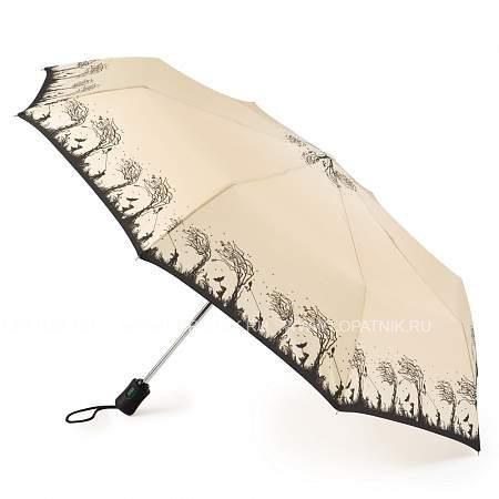 женский зонт с принтом openclose-4 Fulton