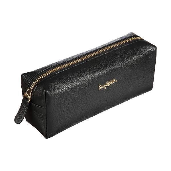 Кожаная косметичка Sergio Belotti, Артикул: 012-2383 Verona black фото №1