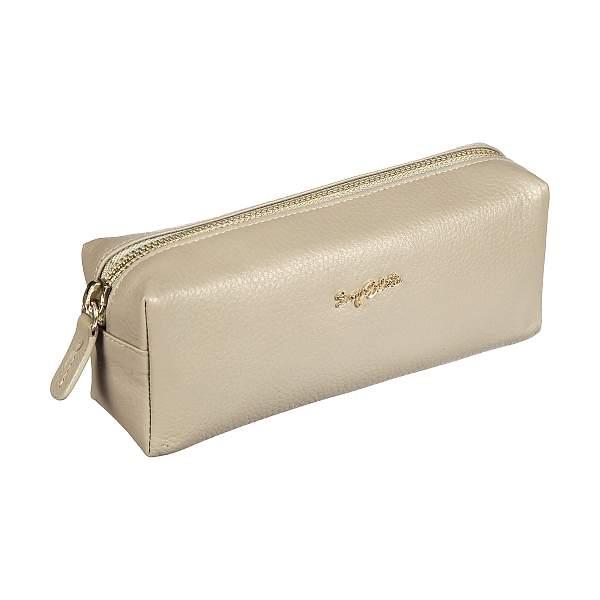 Кожаная косметичка Sergio Belotti, Артикул: 012-2383 Verona taupe фото №1