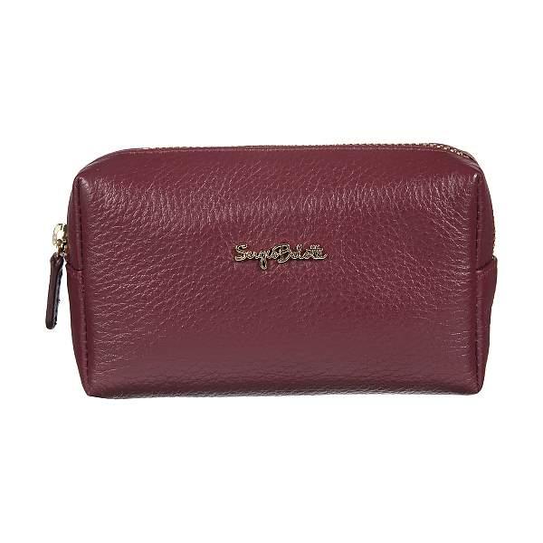 Кожаная косметичка Sergio Belotti, Артикул: 012-2377 Verona plum фото №1