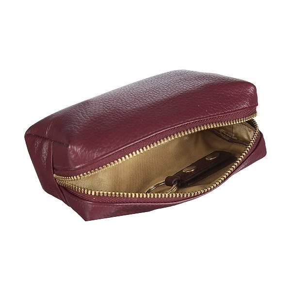 Кожаная косметичка Sergio Belotti, Артикул: 012-2377 Verona plum фото №1