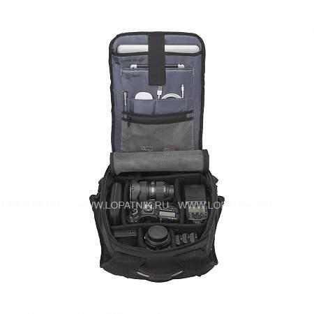 рюкзак для фотоаппарата wenger 14'', черный, полиэстер, 31 x 18 x 44 см, 12 л 606488 Wenger