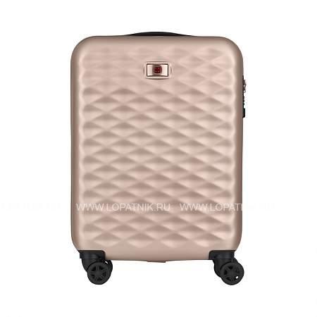 чемодан wenger lumen, розовое золото, поликарбонат, 40 x 20 x 55 см, 32 л 606496 Wenger