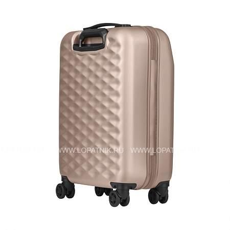чемодан wenger lumen, розовое золото, поликарбонат, 40 x 20 x 55 см, 32 л 606496 Wenger