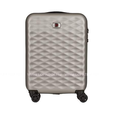 чемодан wenger lumen, серебристый, поликарбонат, 40 x 20 x 55 см, 32 л 606497 Wenger