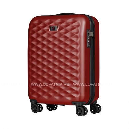 чемодан wenger lumen, красный, поликарбонат, 40 x 20 x 55 см, 32 л 604337 Wenger