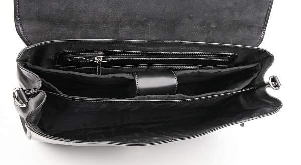 Портфель кожаный Chiarugi Chiarugi, Артикул: 4538 nero фото №1