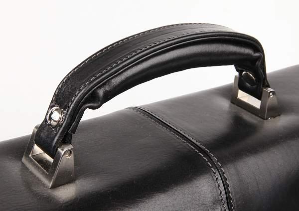 Портфель кожаный Chiarugi Chiarugi, Артикул: 4538 nero фото №1