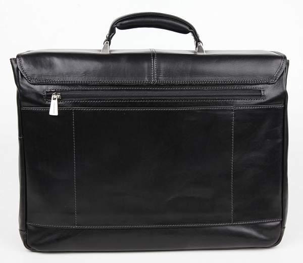 Портфель кожаный Chiarugi Chiarugi, Артикул: 4538 nero фото №1