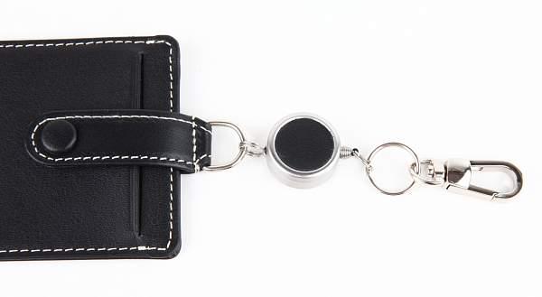 Бейдж для пропуска кожаный Petek 602.000.KD1 Petek, Артикул: 602.000.KD1 фото №1