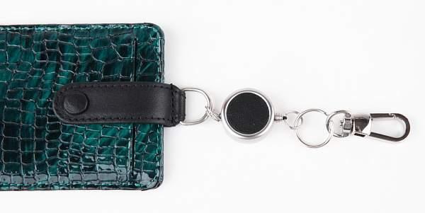 Бейдж для пропуска кожаный Petek 602.091.09 Petek, Артикул: 602.091.09 фото №1