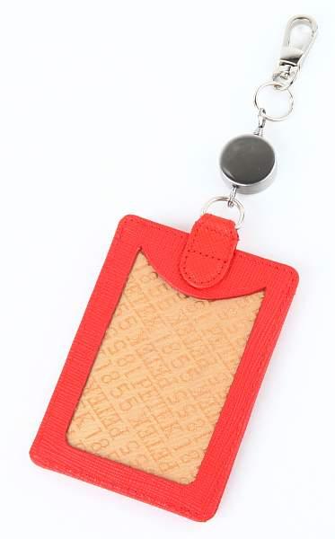 Бейдж для пропуска женский кожаный Petek 602.174.109 Petek, Артикул: 602.174.109 фото №1