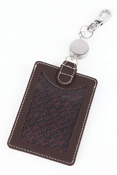 Бейдж для пропуска кожаный Petek 602.234.KD2 Petek, Артикул: 602.234.KD2 фото №1