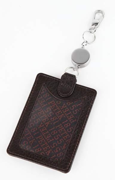 Бейдж для пропуска кожаный Petek 602.46B.02 Petek, Артикул: 602.46B.02 фото №1