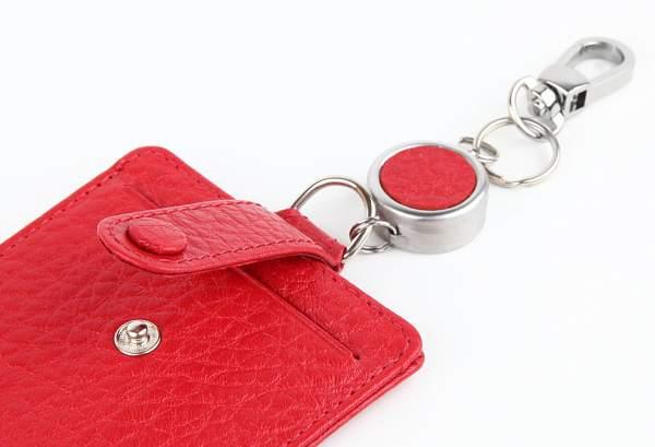 Бейдж для пропуска женский кожаный Petek 602.46B.10 Petek, Артикул: 602.46B.10 фото №1