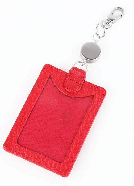 Бейдж для пропуска женский кожаный Petek 602.46B.10 Petek, Артикул: 602.46B.10 фото №1