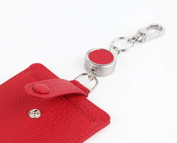 Бейдж для пропуска женский кожаный Petek 602.46D.10 Petek, Артикул: 602.46D.10 фото №1