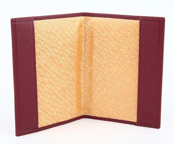 Кожаная обложка для паспорта Petek, Артикул: 581.155.03 фото №1