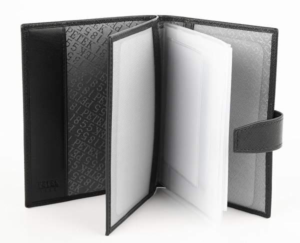 Обложка для паспорта и автодокументов мужская кожаная Petek 595.174.01 Petek, Артикул: 595.174.01 фото №1