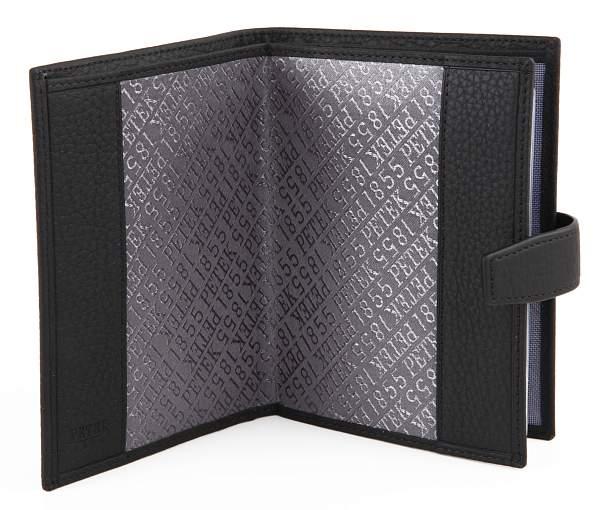 Обложка для паспорта и автодокументов мужская кожаная Petek 595.234.01 Petek, Артикул: 595.234.01 фото №1