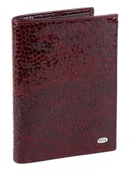 Обложка на паспорт + портмоне мужская кожаная Petek 597.089.03 Petek, Артикул: 597.089.03 фото №1