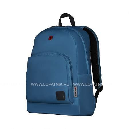 рюкзак wenger crango 16'', синий, полиэстер, 33x22x46 см, 27 л 610199 Wenger