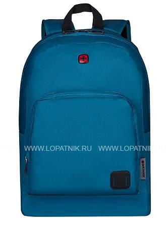 рюкзак wenger crango 16'', синий, полиэстер, 33x22x46 см, 27 л 610199 Wenger