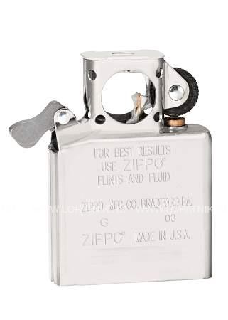 подарочный набор zippo: зажигалка black ice® и вставной блок для зажигалок для трубок Zippo