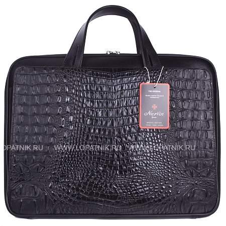 портфель-сумка narvin 9753-n.bambino black Vasheron