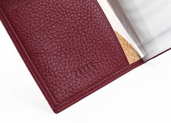 Обложка для автодокументов женская кожаная Petek 584.155.03 Petek, Артикул: 584.155.03 фото №1