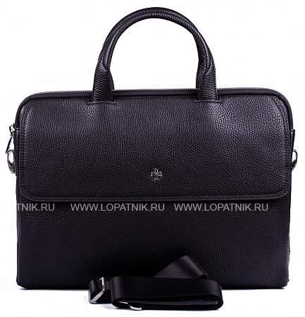 сумка-портфель narvin 9759-n.polo black Vasheron