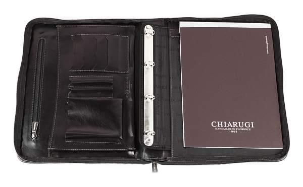 Папка кожаная мужская Chiarugi Chiarugi, Артикул: 2520 nero фото №1