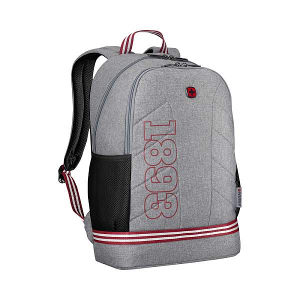 Рюкзак WENGER Collegiate Quadma 16”, серый, 100% полиэстер, 33х17х43 см, 22 л 611666 Wenger, Артикул: 611666 фото №1