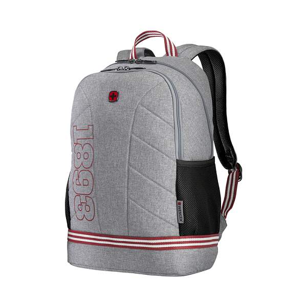 Рюкзак WENGER Collegiate Quadma 16”, серый, 100% полиэстер, 33х17х43 см, 22 л 611666 Wenger, Артикул: 611666 фото №1