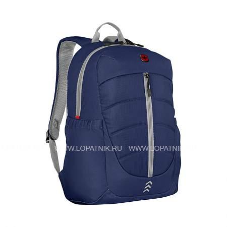 рюкзак wenger engyz 16", синий, 100% полиэстер, 33х20х46 см, 21 л 611680 Wenger
