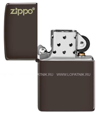 зажигалка zippo classic с покрытием brown matte Zippo