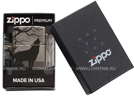 зажигалка zippo classic с покрытием black ice® Zippo