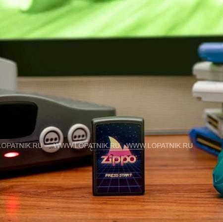 зажигалка zippo classic с покрытием black matte Zippo