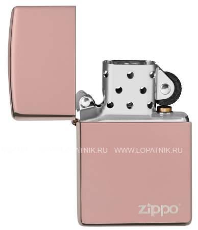 зажигалка zippo classic с покрытием high polish rose gold Zippo