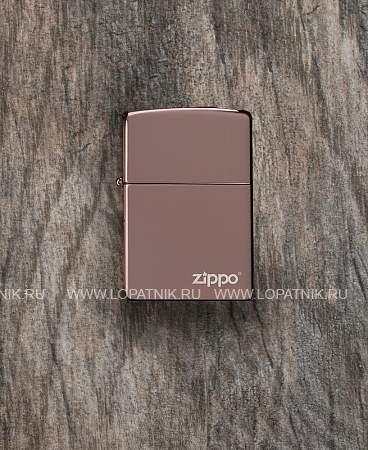 зажигалка zippo classic с покрытием high polish rose gold Zippo