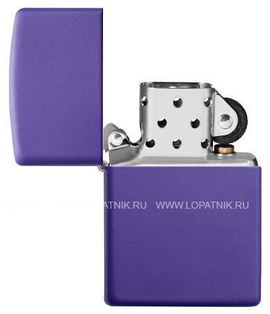 зажигалка zippo classic с покрытием purple matte Zippo