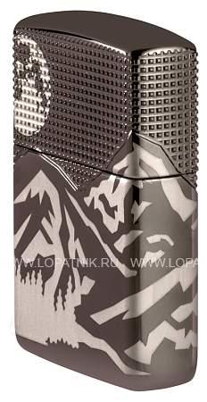 зажигалка zippo armor™ с покрытием high polish black ice® Zippo