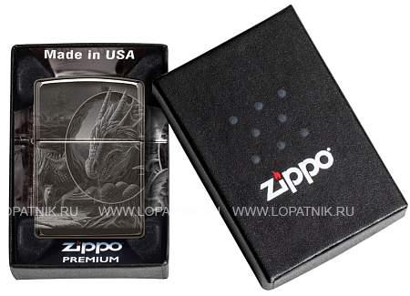 зажигалка zippo lisa parker с покрытием high polish black Zippo