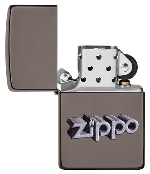 Зажигалка ZIPPO Zippo Design с покрытием Black Ice® Zippo, Артикул: 49417 фото №1