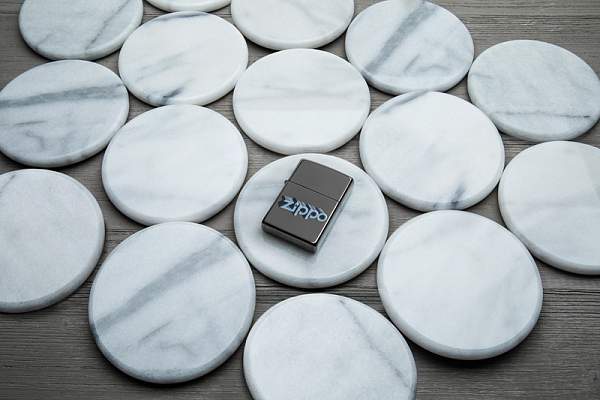 Зажигалка ZIPPO Zippo Design с покрытием Black Ice® Zippo, Артикул: 49417 фото №1