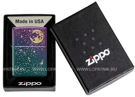 зажигалка zippo starry sky с покрытием iridescent Zippo