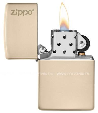 зажигалка zippo classic с покрытием flat sand Zippo