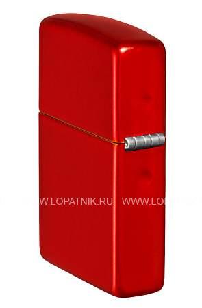 зажигалка zippo classic с покрытием metallic red Zippo