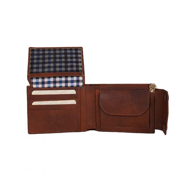 Кошелек кожаный мужской Chiarugi 51103 marr Chiarugi, Артикул: 51103 marr фото №1